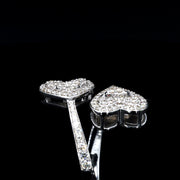 DOUBLE HEART VVS DIAMOND RING